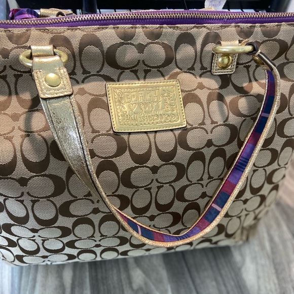 Coach Poppy Beautiful HTF! RARE! - Picture 11 of 16